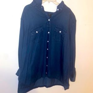 Torrid Jean Button Down